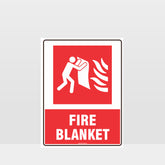 Custom Gate Signs,Fire Blanket Sign 02